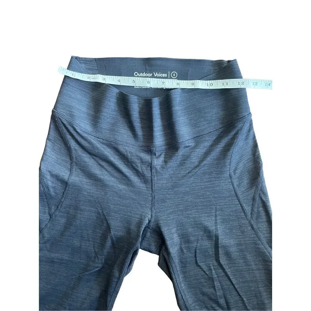 Outdoor Voices‎ dark gray women’s athletic leggings sz S